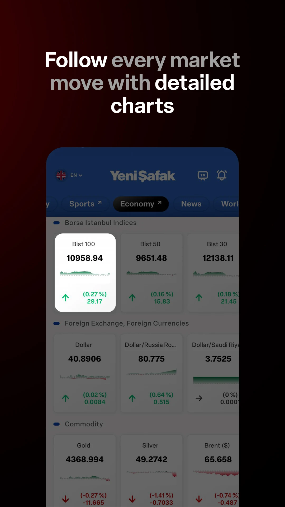 Yeni Şafak English screenshot