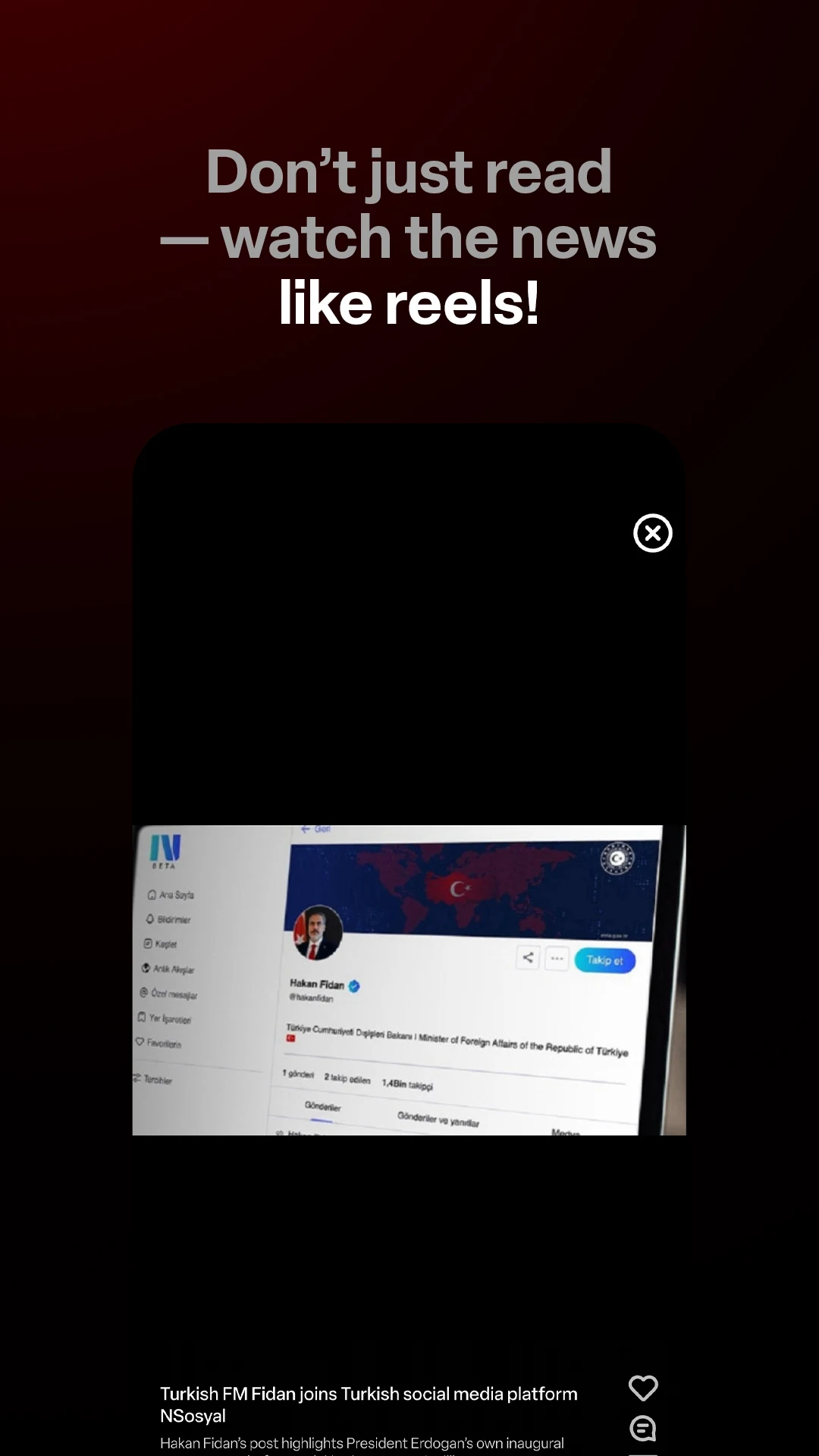 Yeni Şafak English screenshot
